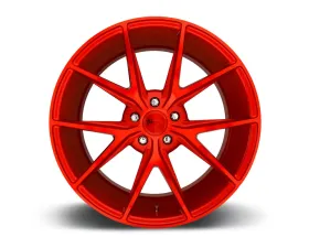 Niche M186 Misano Candy Red 1-Piece Cast Wheel 18x8 5x114.3 40mm