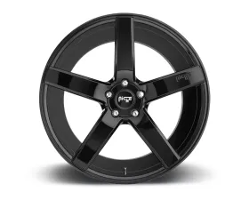 Niche M188 Milan Gloss Black 1-Piece Cast Wheel 20x8.5 5x114.3 35mm