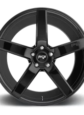 Niche M188 Milan Gloss Black 1-Piece Cast Wheel 20x8.5 5x120 35mm                                     - M188208521+35 - Image 4