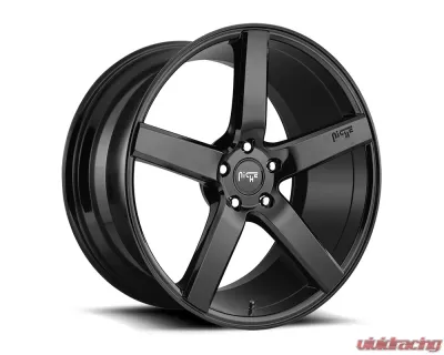 Niche M188 Milan Gloss Black 1-Piece Cast Wheel 20x8.5 5x120 35mm - M188208521+35