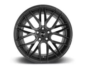 Niche M190 Gamma Matte Black 1-Piece Cast Wheel 19x8.5 5x114.3 35mm