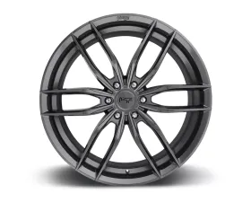 Niche M204 Vosso VI Gloss Anthracite 1-Piece Cast Wheel 22x9.5 6x139.7 30mm