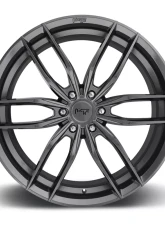Niche M204 Vosso VI Gloss Anthracite 1-Piece Cast Wheel 22x9.5 6x139.7 30mm                                     - M204229577+30 - Image 3