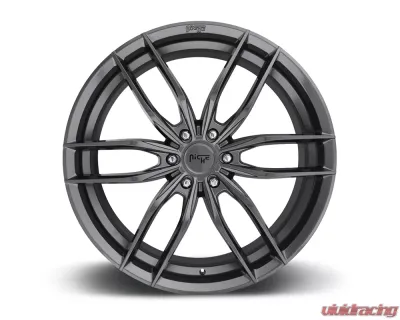 Niche M204 Vosso VI Gloss Anthracite 1-Piece Cast Wheel 22x9.5 6x139.7 30mm - M204229577+30