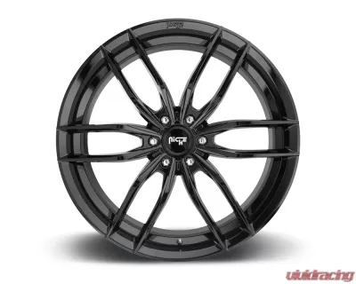Niche M209 Vosso VI Gloss Black 1-Piece Cast Wheel 24x9.5 6x135 30mm - M209249589+30