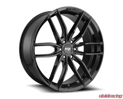 Niche M209 Vosso VI Gloss Black 1-Piece Cast Wheel 24x9.5 6x135 30mm - M209249589+30