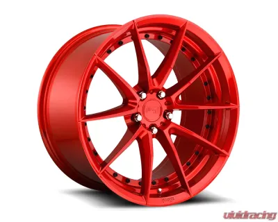 Niche M213 Sector Candy Red 1-Piece Cast Wheel 20x10.5 5x114.3 40mm - M213200565+40