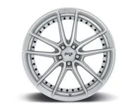 Niche M221 DFS Silver & Machined 1-Piece Cast Wheel 22x9 5x115 18mm