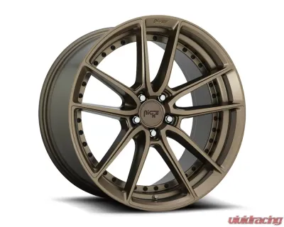 Niche M222 DFS Bronze 1-Piece Cast Wheel 18x8 5x114.3 30mm - M222188065+30