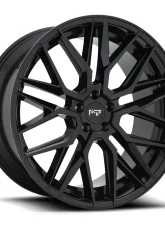 Niche M224 Gamma Glossy Black 1-Piece Cast Wheel 19x8.5 5x114.3 35mm                                     - M224198565+35 - Image 2