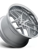 Niche M225 Vice Silver w/ Chrome Lip 1-Piece Cast Wheel 20x10.5 5x120 35mm                                     - M225200521+35 - Image 3