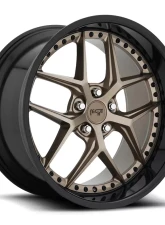 Niche M227 Vice Bronze w/ Gloss Black Lip 1-Piece Cast Wheel 20x9 5x114.3 35mm                                     - M227209065+35 - Image 2