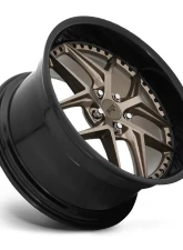 Niche M227 Vice Bronze w/ Gloss Black Lip 1-Piece Cast Wheel 20x9 5x114.3 35mm                                     - M227209065+35 - Image 3