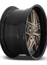Niche M227 Vice Bronze w/ Gloss Black Lip 1-Piece Cast Wheel 20x9 5x114.3 35mm                                     - M227209065+35 - Image 4