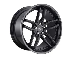 Niche M194 Methos Wheel 20x10.5 5x112 40mm Gloss Black Matte Black