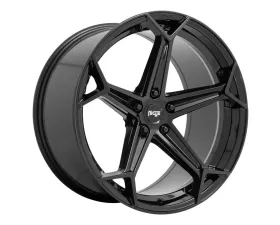 Niche 1PC N258 Arrow Wheel 20x10.5 5X120 35mm Gloss Black
