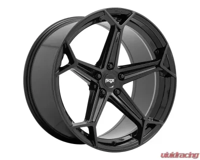 Niche 1PC N258 Arrow Wheel 20x10.5 5X114.3 40mm Gloss Black - M258200565+40