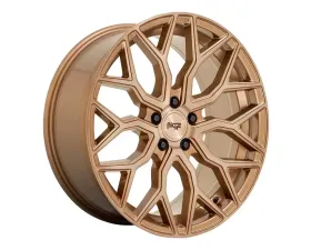 Niche 1PC M263 Mazzanti Wheel 20x10.5 5X112 27mm Bronze Brushed
