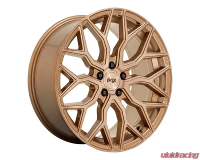 Niche 1PC M263 Mazzanti Wheel 19x9.5 5X114.3 35mm Bronze Brushed - M263199565+35