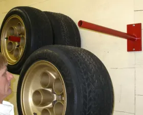 Auto Dolly Wall Mounted Wheel Hanger