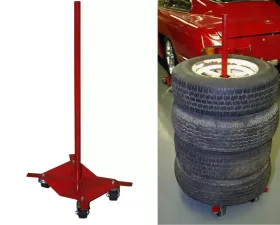 Auto Dolly Tire Stacker Dolly Attachment