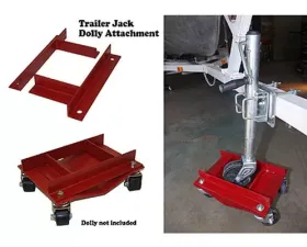 Auto Dolly Trailer Jack Attachment