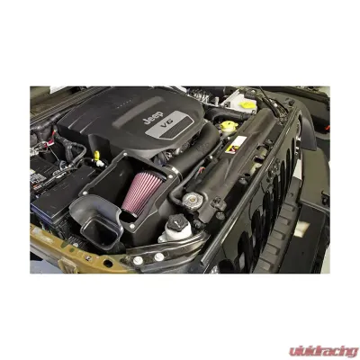 K&N Performance Air Intake System Jeep Wrangler 2012-2017 3.6L V6 - 63-1573