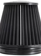 K&N RU-3102HBK Universal Clamp-On Air Filter, 7.5 in Diameter, Washable Synthetic Media                                     - RU-3102HBK - Image 3