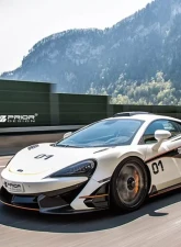 Prior Design PD1 Front Bumper Side Panels w/Vents McLaren 570S 2016-2021 CLEARANCE                                     - 4260609894257 - Image 3