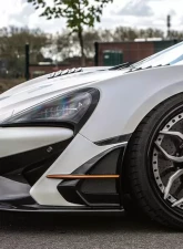 Prior Design PD1 Front Bumper Side Panels w/Vents McLaren 570S 2016-2021 CLEARANCE                                     - 4260609894257 - Image 3