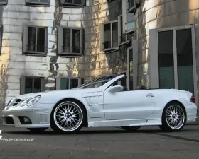 Prior Design Warrior Side Skirts Mercedes-Benz SL-Class R230 03-08 CLEARANCE