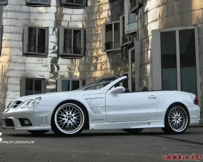 Prior Design Warrior Side Skirts Mercedes-Benz SL-Class R230 03-08 CLEARANCE - 4260609892796