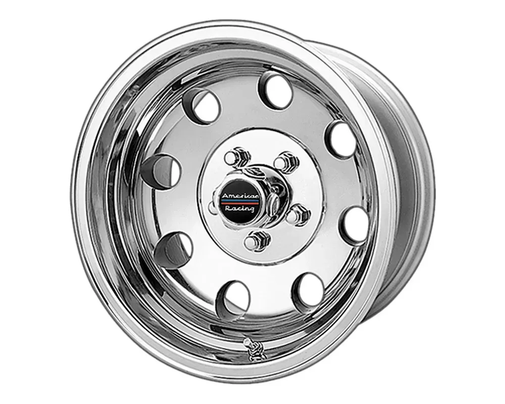 American Racing AR172 Baja  15x8 6x6x139.7 -19mm Polished Wheel - AR1725883