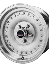 American Racing AR61 Outlaw I  15x7 5x5x120.65 -6mm Machined Wheel                                     - AR615761 - Image 2
