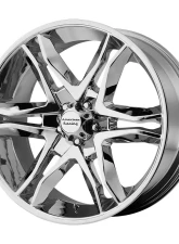 American Racing AR893 Mainline  20x8.5 6x6x139.7 +35mm Chrome Wheel                                     - AR89328568235 - Image 2