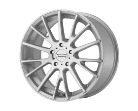American Racing AR904  16x7 5x5x114.3 +40mm Bright Silver Machined Face Wheel