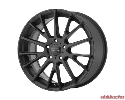 American Racing AR904  16x7 5x5x112 +40mm Satin Black Wheel - AR90467056740