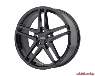 American Racing AR907  16x7 5x5x114.3 +40mm Gloss Black Wheel - AR90767012340