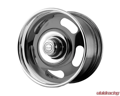 American Racing VN327 Rally 17x8 Blank +0mm Two-Piece Gray Center Polished Barrel Wheel - VN327780XX