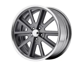 American Racing VN407 18x11 Blank +0mm Two-Piece Mag Gray Center Polished Barrel Wheel