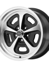 American Racing VN501 500 Mono Cast  17x7 5x5x114.3 +0mm Gloss Black Machined Wheel                                     - VN50177012500 - Image 2