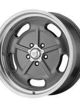 American Racing VN511 Salt Flat 20x9.5 5x127 | 5x5 0mm Mag Gray Diamond Cut Lip Wheel                                     - VN51129550400 - Image 2