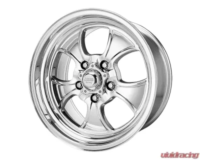 American Racing VN450 Hopster  17x8 5x5x120.65 +8mm Polished Wheel - VN5507863