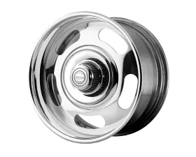 American Racing VN327 Rally 20x8.5 Blank +0mm Two-Piece Chrome Center Polished Barrel Wheel