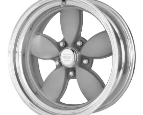 American Racing Classic 200S 2-Piece Vintage Silver Center Polished Rim 15x10 5x120.65 -89mm Wheel