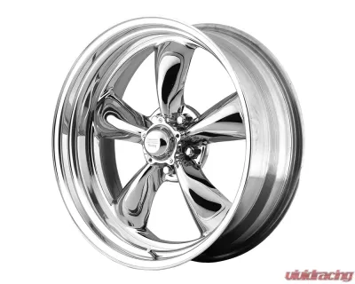 American Racing Custom Torq Thrust II 2-Piece Chrome With Polished Barrel 15x8 5x120.65 1mm Wheel - VNC405586145