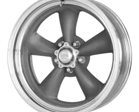 American Racing Classic Torq Thrust II Torq Thrust Grey w/Polished Lip 17x11 5x120.65 -11 Wheel