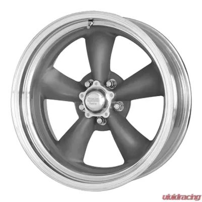 American Racing Classic Torq Thrust II Torq Thrust Grey w/Polished Lip 17x11 5x120.65 -11 Wheel - VNCL2057116155