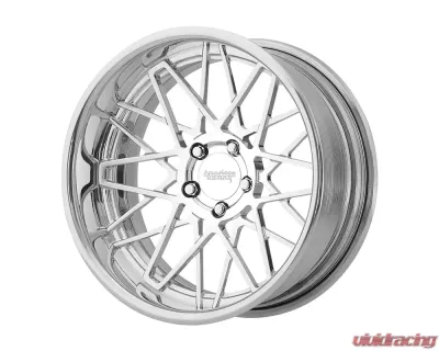 American Racing Forged VF502 Cross Up 19x8 Blank +0mm Polished Wheel - VF502980XX