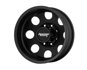 American Racing AR204 Baja Dually  17x6 8x8x165.1 -134mm Satin Black - Rear Wheel